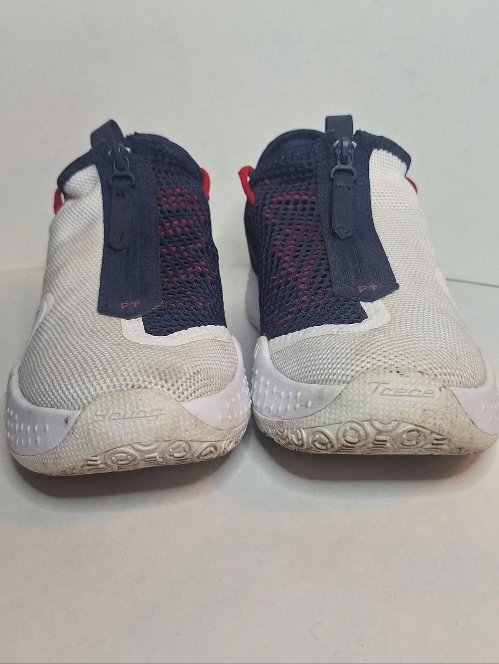 Nike PG 4 USA White Obsidian Navy Blue University Red Men's Size US 8 Basketbal
